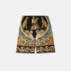 Silkeshorts med Wild Cats-tryck Silkeshorts med Wild Cats-tryck