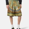 Silkeshorts med Wild Cats-tryck Silkeshorts med Wild Cats-tryck