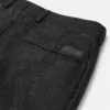 Slim fit-byxor i jacquardull och viskos Slim fit-byxor i jacquardull och viskos