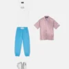 Sweatpants i bomullsjersey med tryck för barn Sweatpants i bomullsjersey med tryck för barn