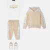 Sweatpants i bomullsjersey med tryck för barn Sweatpants i bomullsjersey med tryck för barn