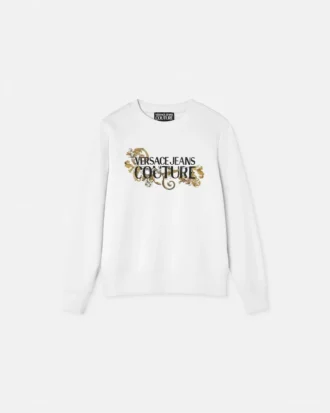 Sweatshirt med kristallogo