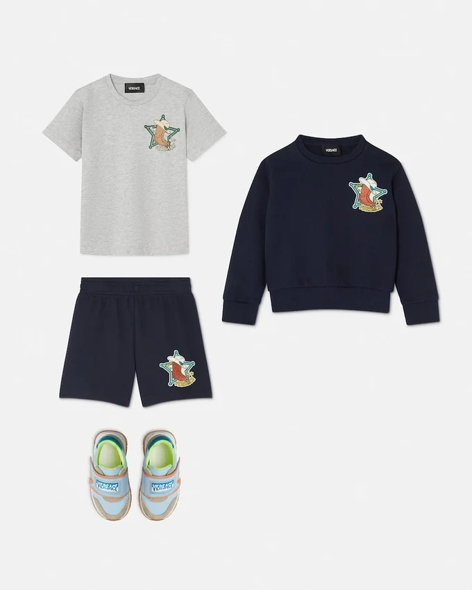 Sweatshorts i bomullsjersey för barn Sweatshorts i bomullsjersey för barn