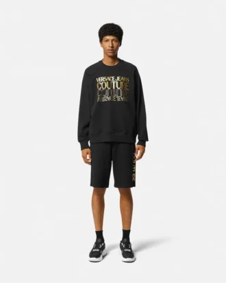 Sweatshorts med logotyp