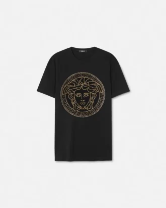 T-shirt i bomullsjersey med dekor
