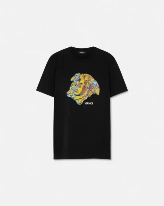 T-shirt i bomullsjersey med dekor