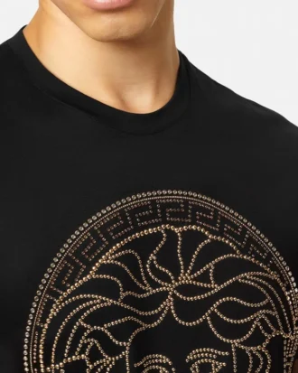 T-shirt i bomullsjersey med dekor