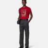 T-shirt i bomullsjersey med dekor T-shirt i bomullsjersey med dekor