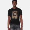 T-shirt i bomullsjersey med dekor T-shirt i bomullsjersey med dekor