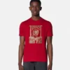 T-shirt i bomullsjersey med dekor T-shirt i bomullsjersey med dekor