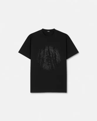 T-shirt i bomullsjersey med dekorationer
