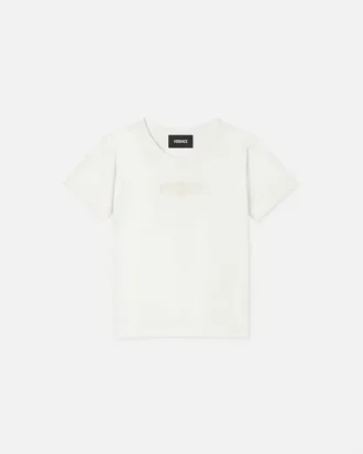 T-shirt i bomullsjersey med tryck för barn