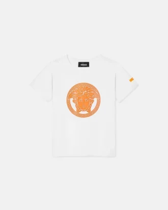 T-shirt i bomullsjersey med tryck för barn