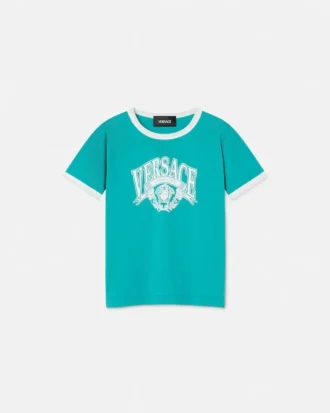 T-shirt i bomullsjersey med tryck för barn