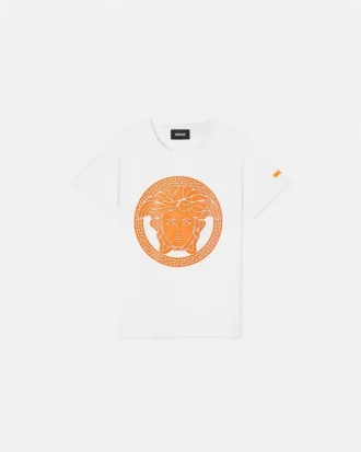 T-shirt i bomullsjersey med tryck för barn