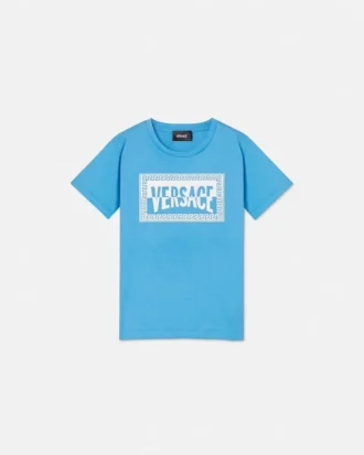 T-shirt i bomullsjersey med tryck för barn