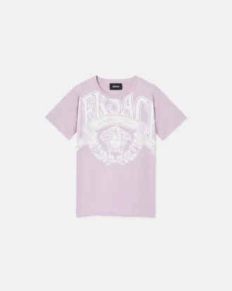 T-shirt i bomullsjersey med tryck för barn