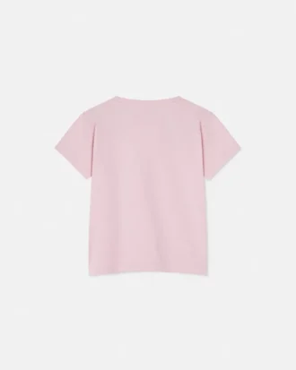 T-shirt i bomullsjersey med tryck för barn