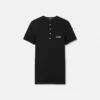 T-shirt i ribbad bomull T-shirt i ribbad bomull