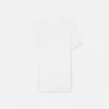 T-shirt i ribbad bomull T-shirt i ribbad bomull