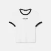 T-shirt i stretchviskosjersey