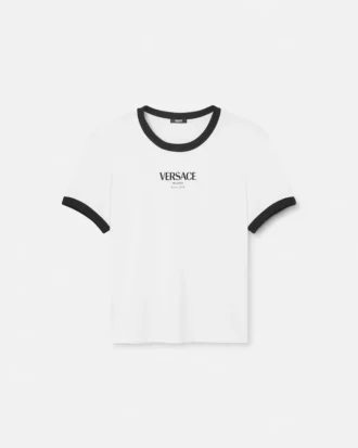 T-shirt i stretchviskosjersey