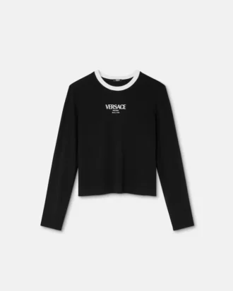 T-shirt i stretchviskosjersey