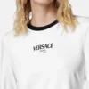 T-shirt i stretchviskosjersey