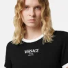 T-shirt i stretchviskosjersey