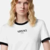 T-shirt i stretchviskosjersey