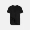 T-shirt med draperad säkerhetsnål