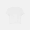 T-shirt med kristallkontur Barocco