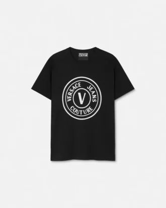 T-shirt med V-Emblem-logotyp