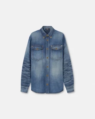 Tillverkad i Japan Denimskjorta Tillverkad i Japan Denimskjorta