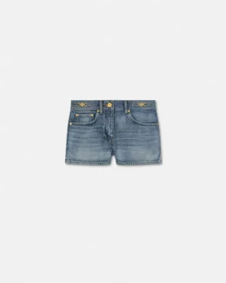 Tillverkade i Japan Mid-Rise Denim Shorts