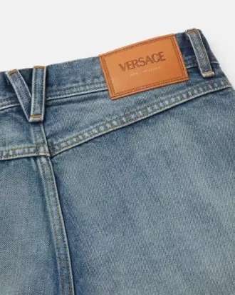 Tillverkade i Japan Mid-Rise Denim Shorts