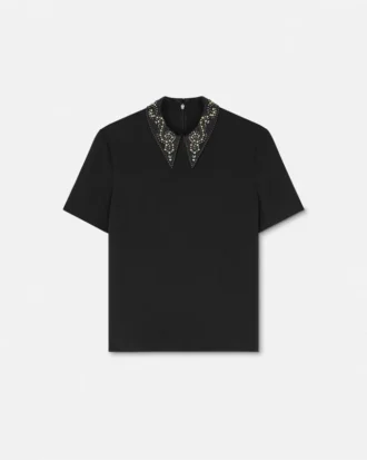 top i satin med nitar 1 330x413 - Top i satin med nitar