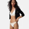 Triangel-bralette i bomullsjersey Triangel-bralette i bomullsjersey