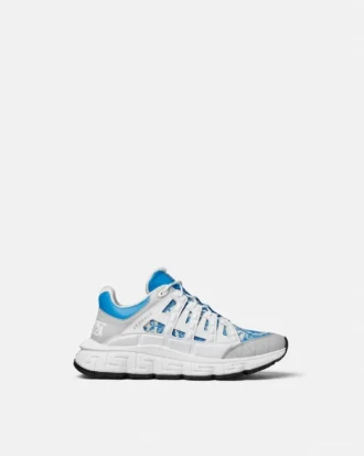 Trigreca Jacquard lädersneakers
