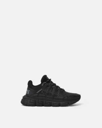 Trigreca Jacquard lädersneakers