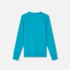 Tryckt, dekorerad sweatshirt i bomullsjersey Tryckt, dekorerad sweatshirt i bomullsjersey