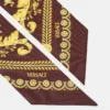 Tryckt sidenband i twill Tryckt sidenband i twill