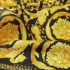 Tryckt silkescarf i twill, 90 cm Tryckt silkescarf i twill, 90 cm