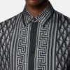 Tryckt skjorta i silkes-twill Tryckt skjorta i silkes-twill