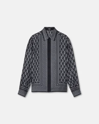 tryckt slim fit skjorta i silkes twill 1 1 330x413 - Tryckt slim fit-skjorta i silkes twill