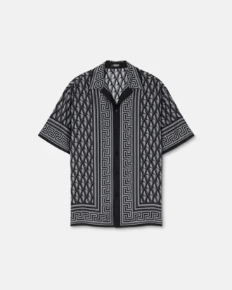 tryckt slim fit skjorta i silkes twill 1 2 330x413 - Tryckt slim fit-skjorta i silkes twill
