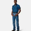 Tryckt slim fit-skjorta i silkes twill