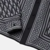 Tryckt slim fit-skjorta i silkes twill