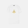 Tryckt slim fit-T-shirt i bomullsjersey Tryckt slim fit-T-shirt i bomullsjersey