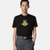 Tryckt slim fit-T-shirt i bomullsjersey